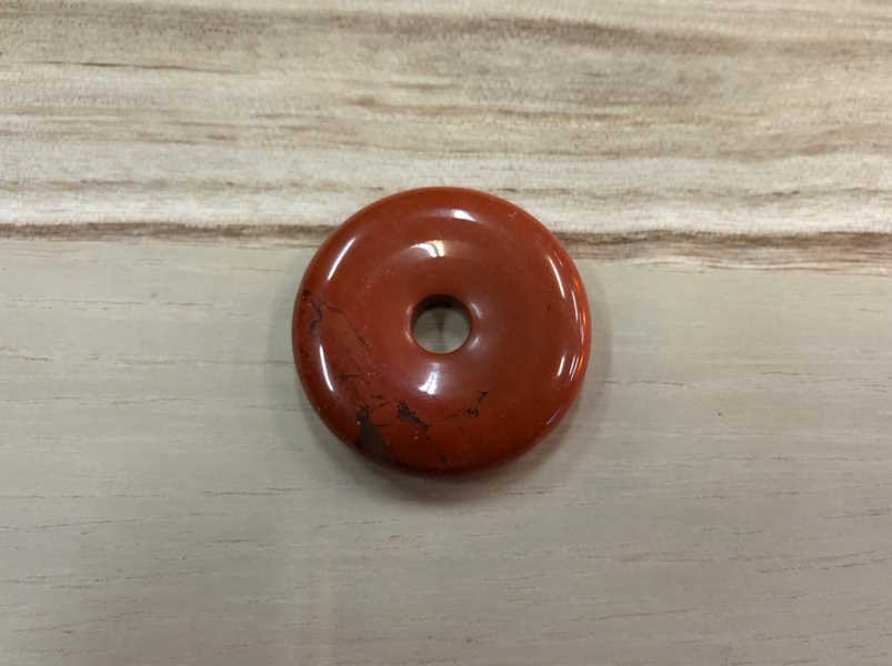 Donut Jaspe Rojo 3 Cm